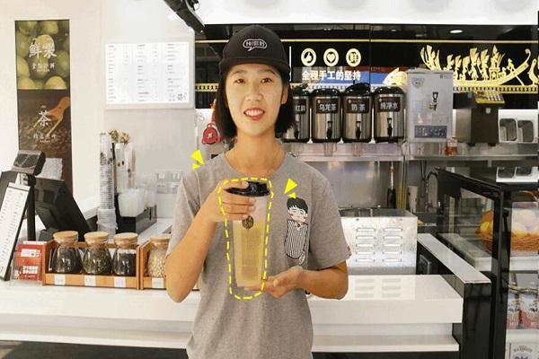 古茗奶茶店内图