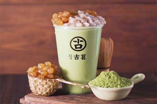 古茗西米露珍珠抹茶