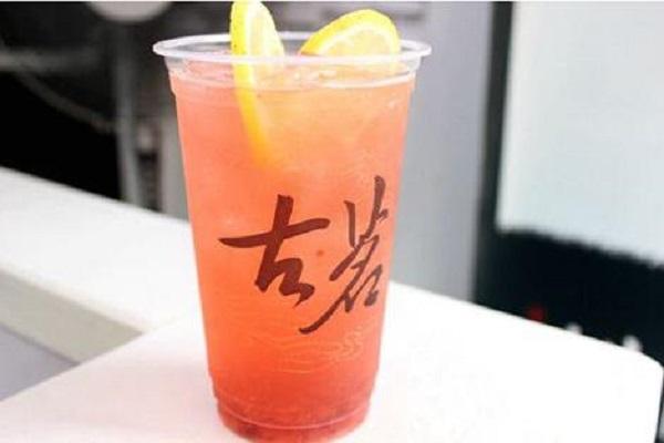 古茗奶茶热卖图